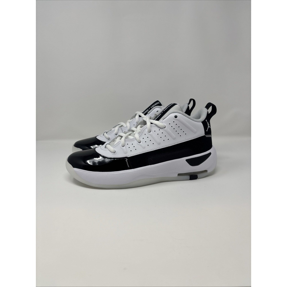 Jordan Max Aura 7 Men's Size 9 White Black basketball Athletic Shoes HQ2091 100